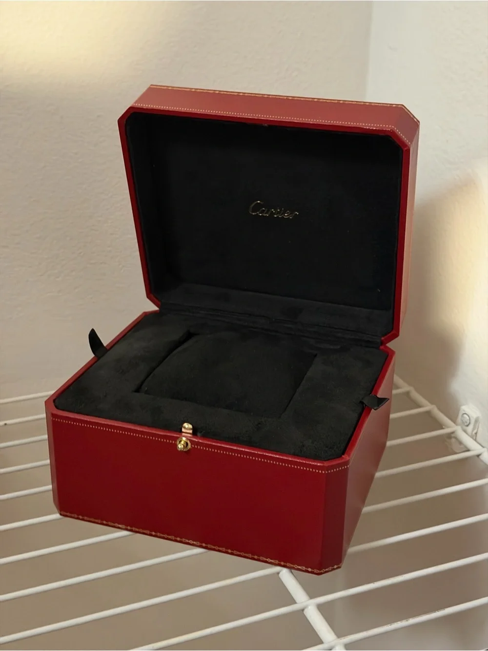 Cartier Red Inner and Outer Box for watches